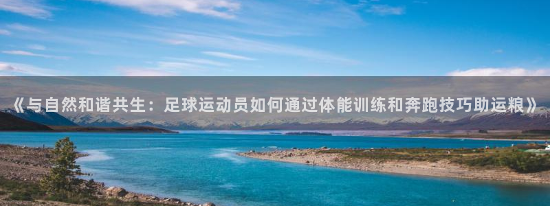 3377体育官网下载开户：《与自然和谐共生：足球运动